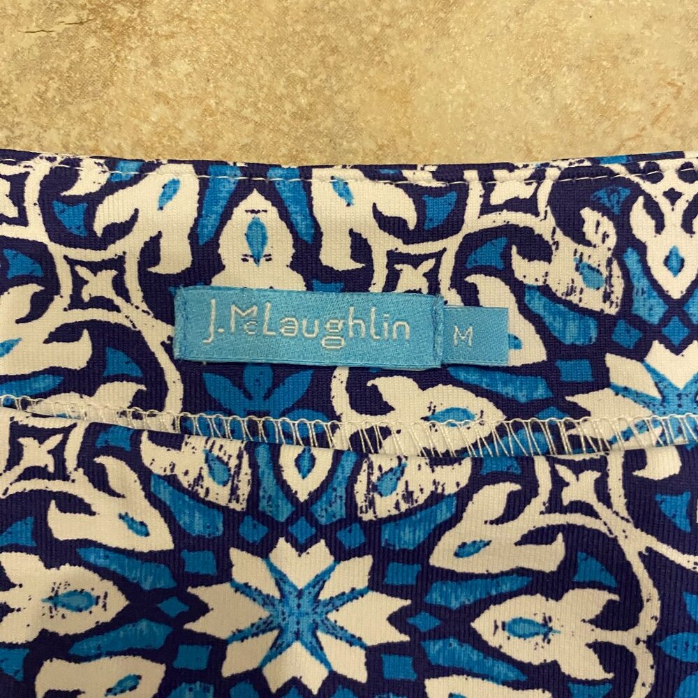 Blue Patterned Top - image 5